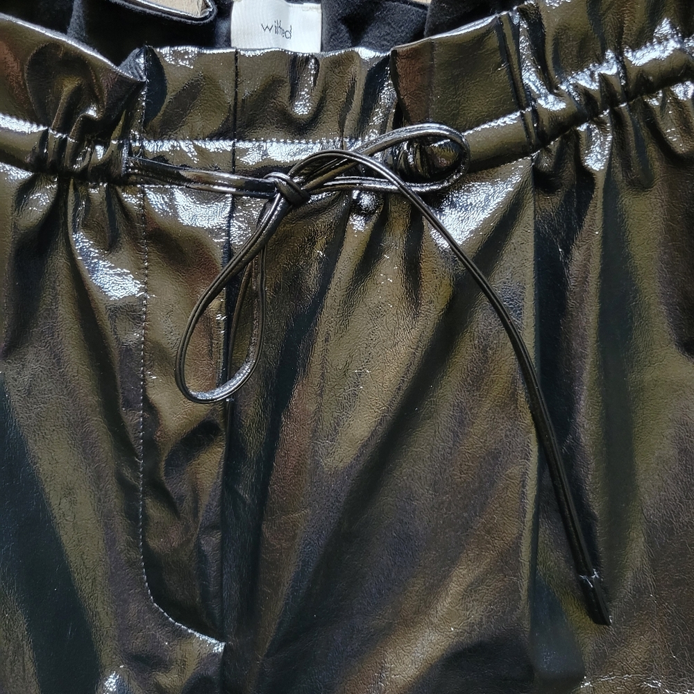 NWT Aritzia Wilfred Jive Leather Pants Large - Picture 5 of 8
